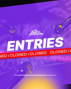 UKBC Entries Closed